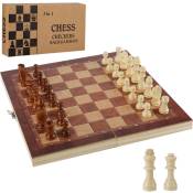 Jeu d'échecs fait à la main jeu d'échecs pliable