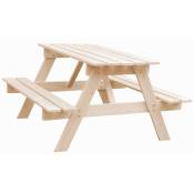Table Enfant en Bois – Table et Chaise Enfant - Table
