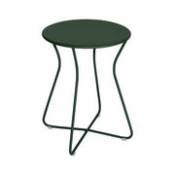 Tabouret Cocotte / Table d'appoint - H 45 cm / Métal - Fermob vert en métal