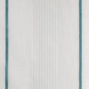 Tissu plombé à rayure Antibes - Bleu Pétrole - 3 m