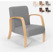 Ahd Amazing Home Design - Fauteuil de bureau ergonomique en bois design scandinave Frederiksberg Couleur: Gris clair