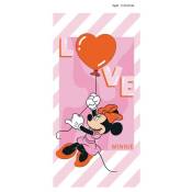 Aymax - Serviette de plage - Disney Minnie - -Love- - 70x140 cm