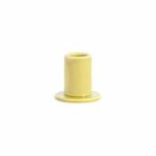 Bougeoir Tube Small / H 5 cm - Céramique - Hay jaune en céramique