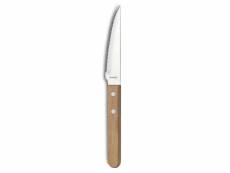 Couteau à viande amefa pizza bois métal bois (21