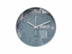 Horloge 30 cm bleu - blue clock 74387117