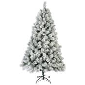 Iperbriko - Vancover Sapin de Noël recouvert de neige h 240 x Ø152 cm