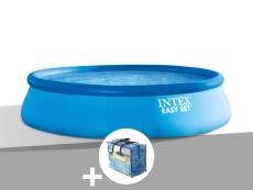 Kit piscine autoportée Intex Easy Set 4,57 x 1,22 m + Bâche à bulles