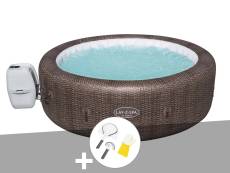 Kit spa gonflable Bestway Lay-Z-Spa St Moritz rond
