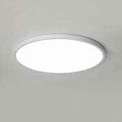 LaBlanc - Plafonnier LED - Plafonnier LED moderne blanc neutre - Étanche IP44, diamètre 22 cm - Convient pour salle de bain, chambre à coucher,