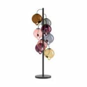 Lampadaire Meltdown / 8 sphères verre - H 186 cm - Cappellini multicolore en verre