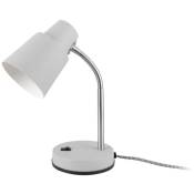 Lampe de table Scope - Blanc - 12 x 20 x 30 cm Leitmotiv Blanc
