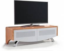 MDA Designs WAVE 1200 Meuble TV à écran plat en chêne