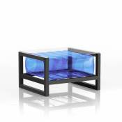 Mojow Design - yoko table basse eko cadre aluminium