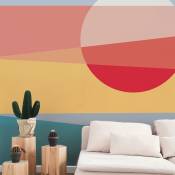Papier peint panoramique dune jaune 255x250cm