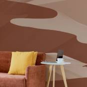 Papier peint panoramique dunes brun 255x250cm