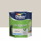 Peinture murs et boiseries Color Resist cuisine Dulux Valentine mat galet clair 2 5L