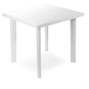 Salone Srl - table en résine arc blanc 80X75