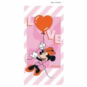 Serviette de plage - Disney Minnie - -Love- - 70x140