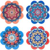 Signes Grimalt - Posts de cuisine Mandala Set 4U Mágicolor multicolor 12x12x1cm 22520 - multicolour