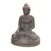 Statuette bouddha appel de la terre à témoin 30 cm