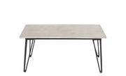 Table basse Concrete / Béton - 90 x 60 cm - Bloomingville gris en pierre