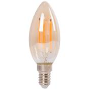 Ampoule à filament led Bougie E14 C35 - 4W - Vintage