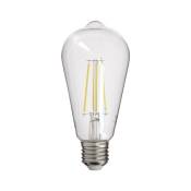 Ampoule à filament led Edison, culot E27, 8W cons. (75W eq.), 1055 lumens, lumière blanc neutre
