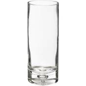 Atmosphera - Vase cylindre verre H23cm créateur d'intérieur - Transparent
