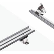 Barcelona Led - Profilé orientable en aluminium pour lèche-mur led flexible - 1