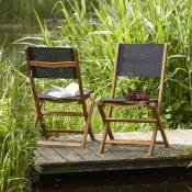 Bois Dessus Bois Dessous - Chaise de jardin en acacia