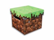 Boîte de rangement pour gamers | cube earth | design cool.