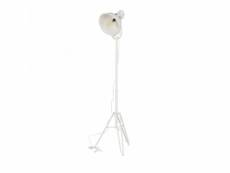 Brando - lampadaire tripod studio indus - couleur - blanc 800468-W