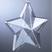 Efco Grande étoile 3D Plastique Cristal Alimentaire