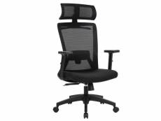 Fauteuil siège chaise de bureau en toile chaise ergonomique