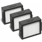 KZQ - Lot de 3 filtres pour aspirateur robot Roomba séries i et e, en noir et blanc