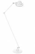 Lampadaire Loft / 2 bras articulés - H max 160 cm - Jieldé blanc en métal