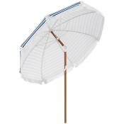 Parasol inclinable de jardin Ø 213 cm style vintage