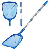 Pool Skimmer Pool Net With 3 Section Pole,pool Skimmer Net With Fine Mesh Net,telescopic Pole,ultra