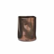 Pot à ustensiles Bosselé / Vase - Ø 14,5 x 19 cm - Céramique - Dutchdeluxes cuivre en céramique