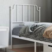 Prolenta Premium - Maison du'Monde - Tête de lit métal blanc 80 cm