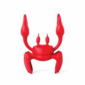 Repose-cuillère Red le Crabe / Echappe-vapeur - Pa Design rouge en plastique