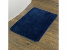 Sealskin tapis de bain angora 60x90 cm bleu