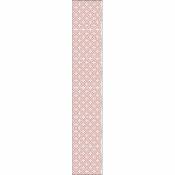 Sticker Carrelage Adhésif 15x15cm x6, Motifs Floraux Rose Pâle, Autocollant Décoratif Carreaux Classique. - Rose