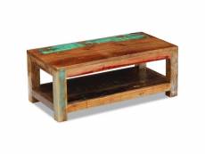 Superbe consoles serie bruxelles table basse bois de récupération massif 90 x 45 x 35 cm