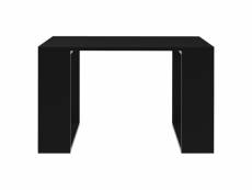 Table basse 65x65x40 cm noire en panneau de particules ml-design 490007781