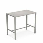 Table haute Nova / 120 x 70 cm x H 105 cm - Acier - Emu gris en métal