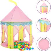 Torana - Tente de jeu pour enfants Rose 100x100x127 cm