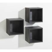 Etagères Vittoria 3 cubes modulables