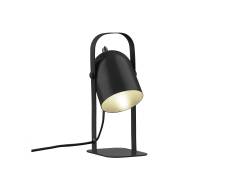 Lampe de table en fer noir