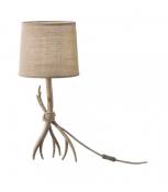 Lampe de table Sabina Immitation bois 1 ampoule 57cm